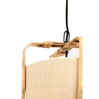 Light & Living Sendai hanglamp Ø42 cm - zand/bamboe