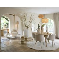 Light & Living Rafaella hanglamp Ø51x34 cm - raffia naturel
