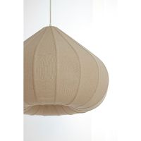 Light & Living Zubeda hanglamp ø50x34 cm linnen - naturel