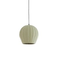 Light & Living Zagori hanglamp ø24x48 cm bouclé - mintgroen