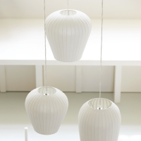 Xela hanglamp Ø30x30 cm wit van het woonmerk Light&Living
