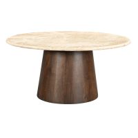 Valentino ronde salontafels - set van 2 van het woonmerk Livingfurn