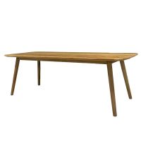 Livingfurn Lugano tuintafel 240 cm - naturel