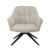 Livingfurn Tom draaifauteuil - zand