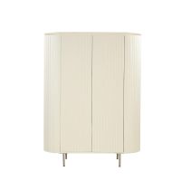 Livingfurn Patou wandkast hout 150 cm - ivoor