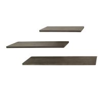Fraaai Nowi wandschap set van 3 - brons antiek