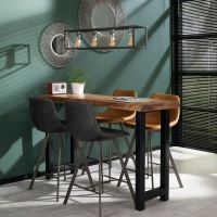 Fraaai Barstoel Jill Kuip Zwart 66 cm - Outlet A
