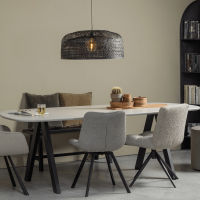 Tablo tafelblad essen mist organisch 220x100 cm van het woonmerk Woood.