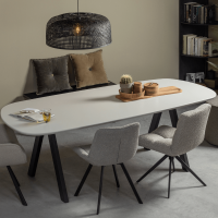 Tablo tafelblad essen mist organisch 220x100 cm van het woonmerk Woood.
