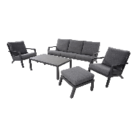Loungestoel Down Town - grijs