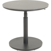 Geneva tuintafel verstelbaar Geneva ø59 cm - antraciet