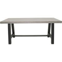 Fresco tuintafel 180x90 cm - antraciet