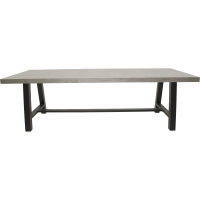 Fresco tuintafel 250x100 cm - antraciet