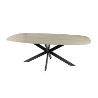 Fraaai Dexter eetkamertafel 215 cm - creme