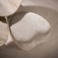 Fraaai Leah organische poef - cargo zand