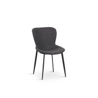 Nordic Home Marley eetkamerstoel - donkergrijs