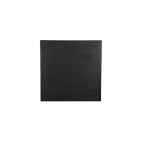 Label51 Restaurant/Bartafel Blad Vierkant Straight Edge 70x70 cm - zwart