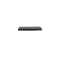 Label51 Restaurant/Bartafel Blad Vierkant Straight Edge 70x70 cm - zwart