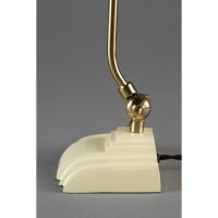 Dutchbone Gaia bureaulamp - ivoor