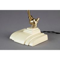 Dutchbone Gaia bureaulamp - ivoor