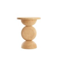 Light & Living Mirto bijzettafel ø40 cm hout - mat naturel