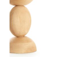 Light & Living Mirto bijzettafel ø40 cm hout - mat naturel