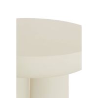 Light & Living Mizuho salontafel Ø70x35 cm - crème