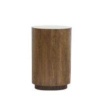 Light & Living Dumosi zuil 50x30x80 cm hout - donkerbruin