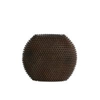 Light & Living Caldras vaas 43x18,5x35 cm - bruin