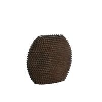 Light & Living Caldras vaas 43x18,5x35 cm - bruin