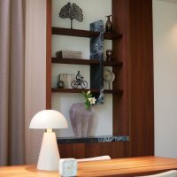Light & Living Vionna vaas 30x16x44,5 cm glas