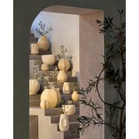 Light & Living Melis decoratie pot Ø37x32,5 cm - naturel
