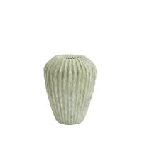 Light & Living Cacti vaas Ø29x37 cm - glanzend mintgroen