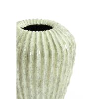 Light & Living Cacti vaas Ø29x37 cm - glanzend mintgroen