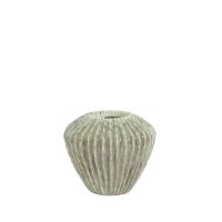 Light & Living Cacti vaas Ø32x28 cm - glanzend mintgroen