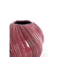 Light & Living Yatung vaas Ø65x60 cm - glanzend eggplant
