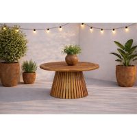 Svea Catalina ronde loungetafel - ø70 cm - naturel