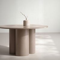 Svea Rova ronde salontafel - ø80 cm - taupe