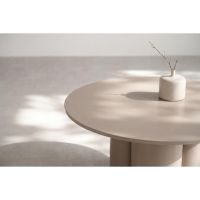 Svea Rova ronde salontafel - ø80 cm - taupe