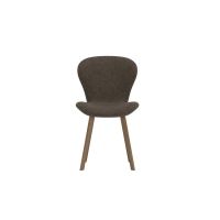 Svea Sherrie eetkamerstoelen linen - mocca/bruin
