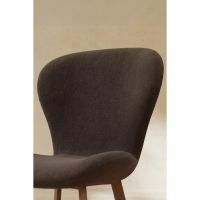 Svea Sherrie eetkamerstoelen linen - mocca/bruin