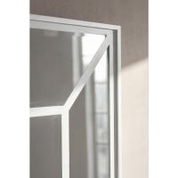 Svea Marlon spiegel - wit/helder glas