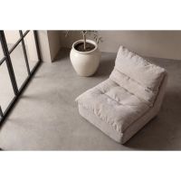 Svea Mitzi fauteuil - wit stof