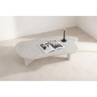 Svea Ricardo organische salontafel MDF - concrete look