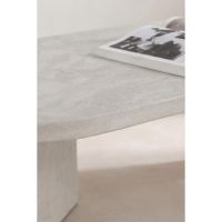 Svea Ricardo organische salontafel MDF - concrete look