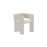 Svea Lucille eetkamerstoelen bouclé - wit