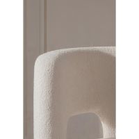 Svea Lucille eetkamerstoelen bouclé - wit
