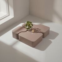 Svea Dewey salontafelset - bruin