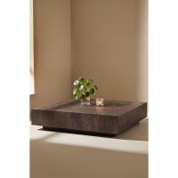 Svea Sheena salontafel 80x80 cm MDF - mocca