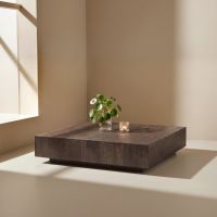Svea Sheena salontafel 80x80 cm MDF - mocca
